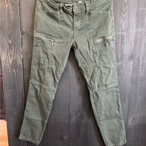 Women's Olive Green Cargo Pants